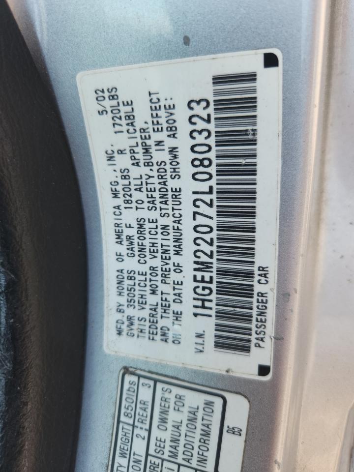 2002 HONDA CIVIC