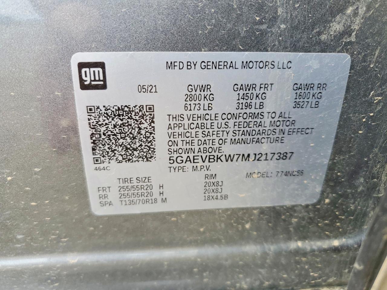 2021 BUICK ENCLAVE