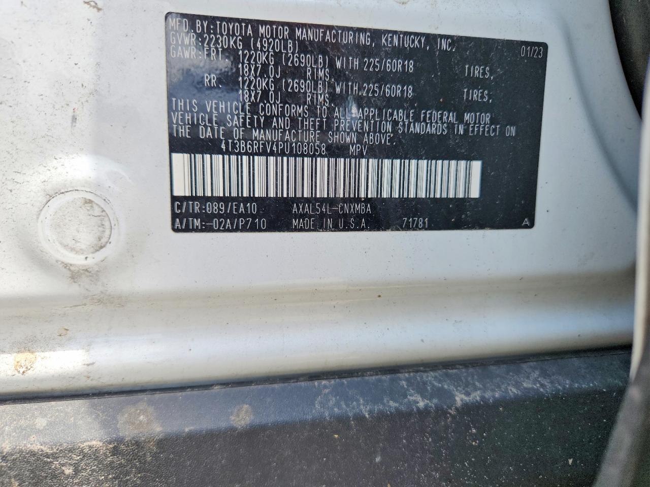 2023 TOYOTA RAV4