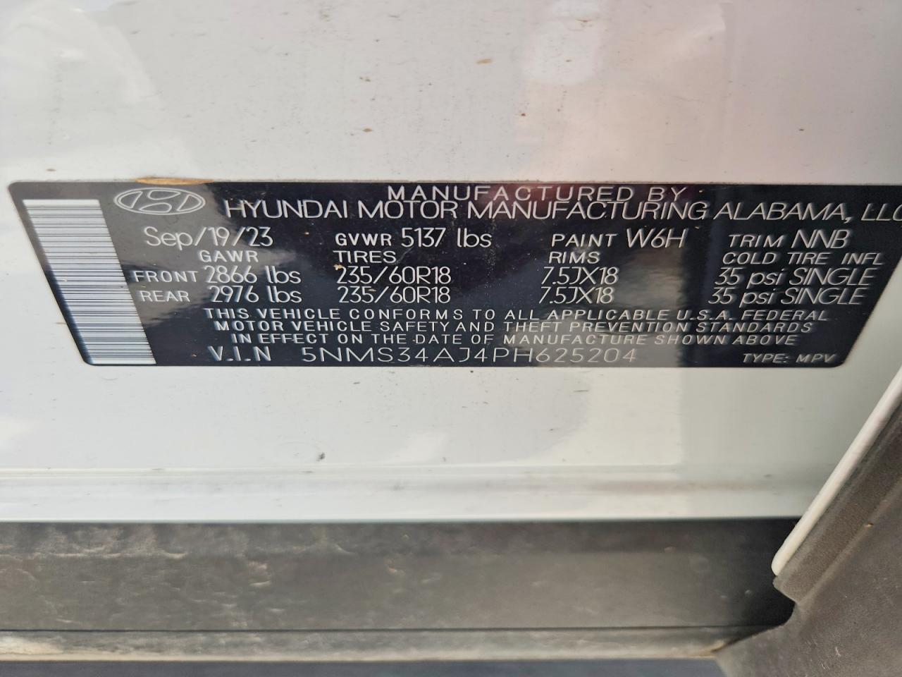 2023 HYUNDAI SANTA FE