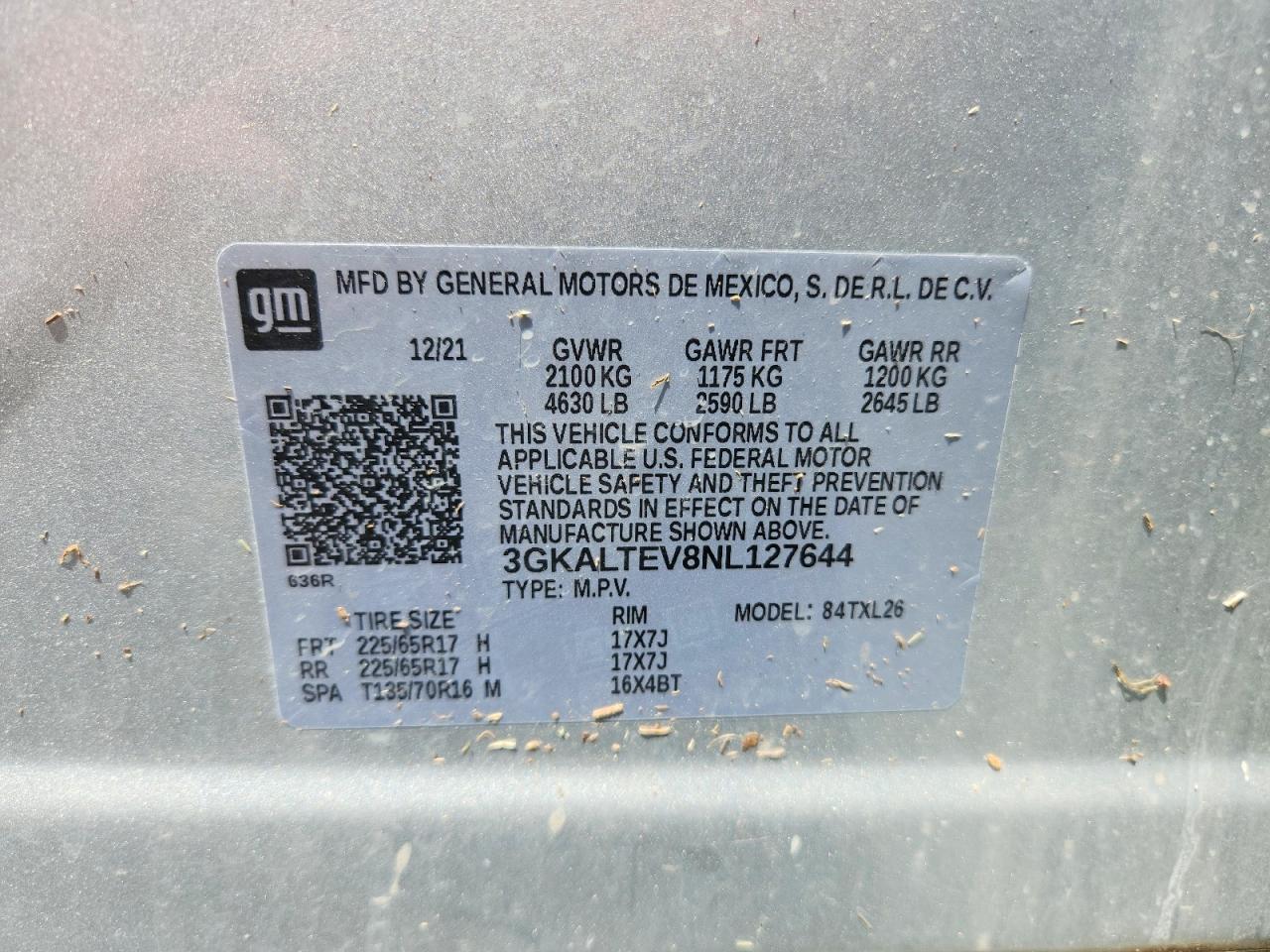 2022 GMC TERRAIN