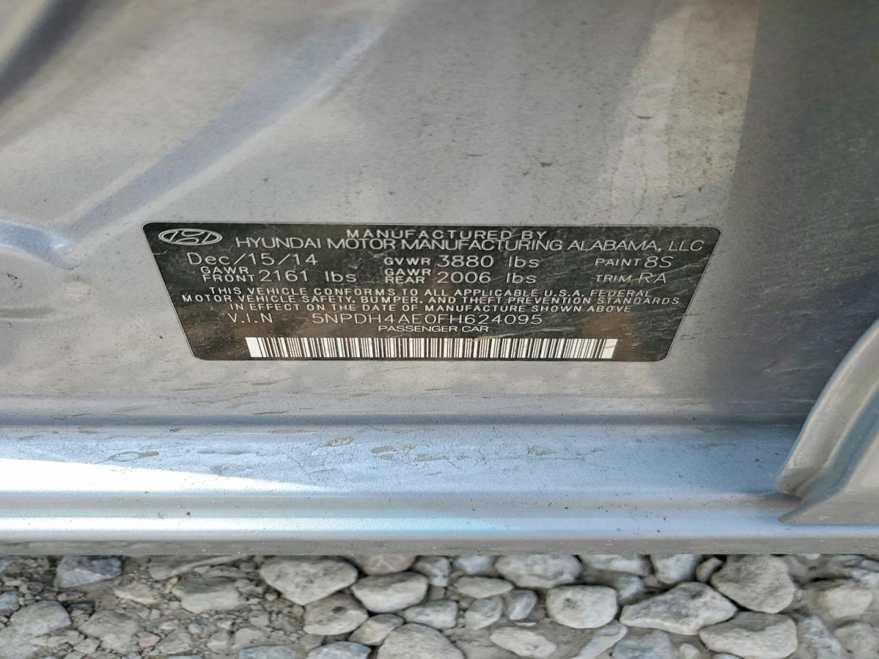 2015 HYUNDAI ELANTRA