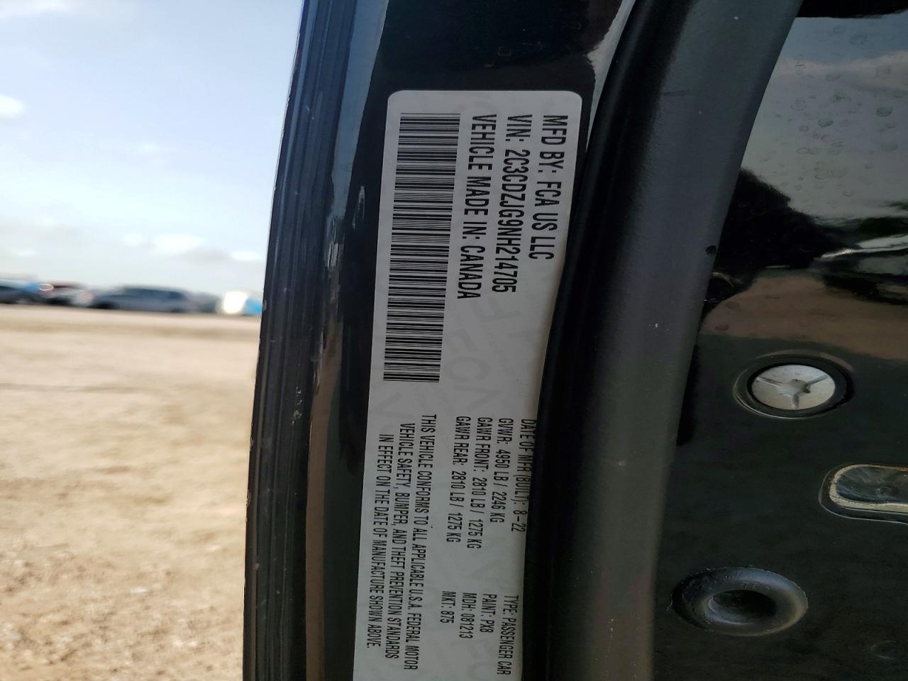 2022 DODGE CHALLENGER