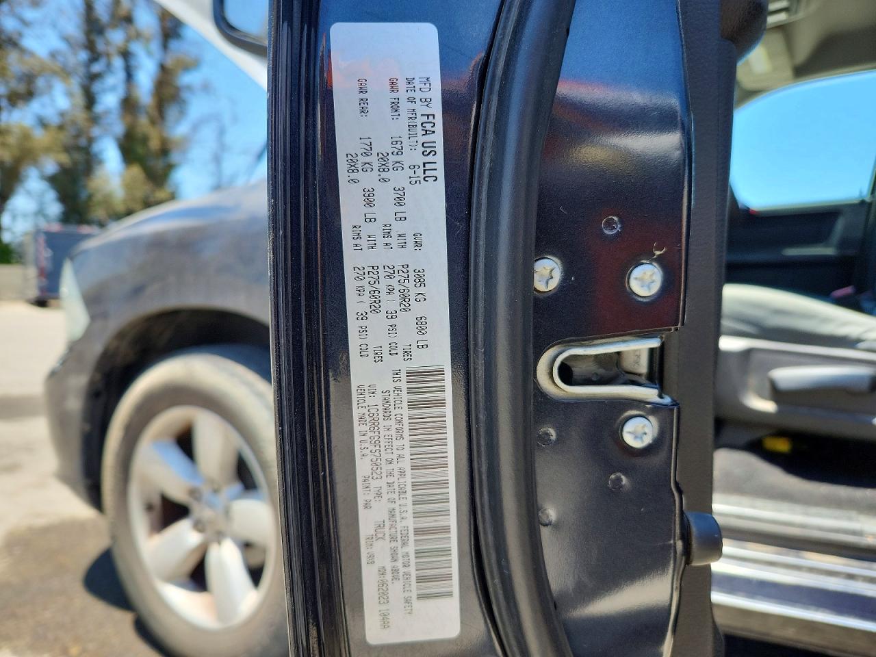 2015 RAM 1500