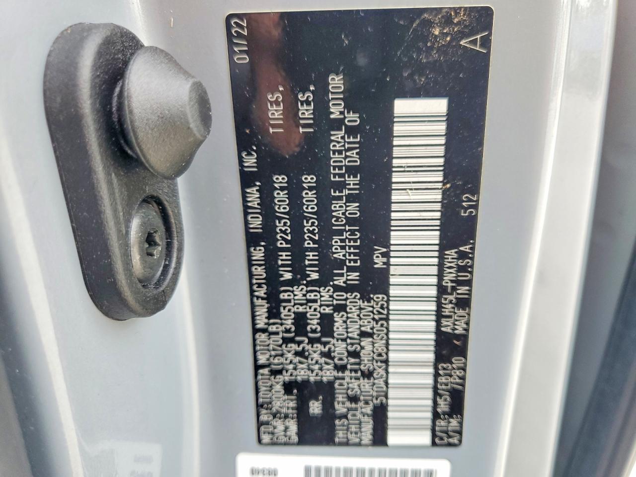 2022 TOYOTA SIENNA