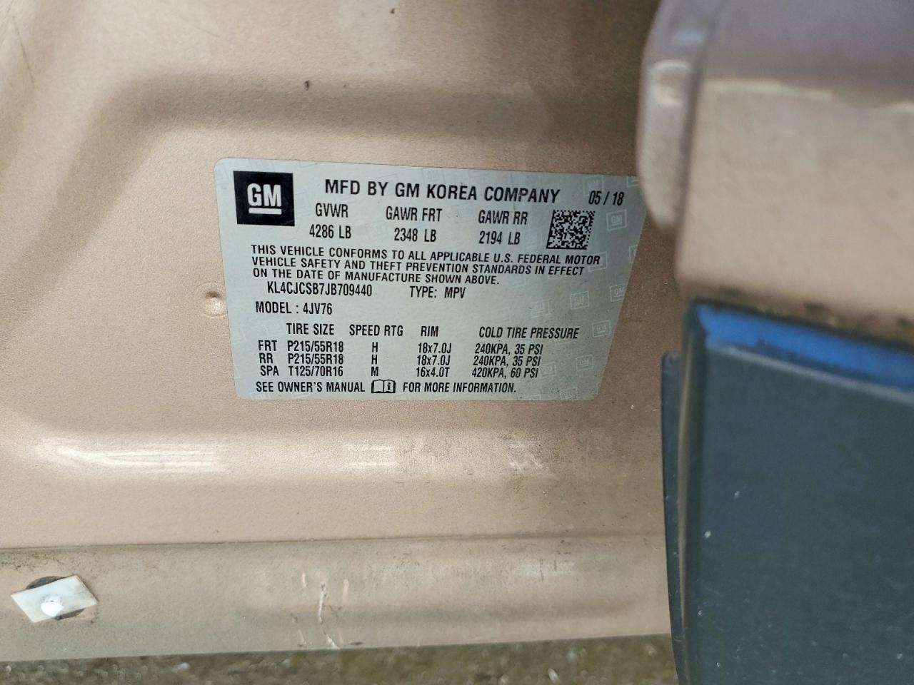 2018 BUICK ENCORE