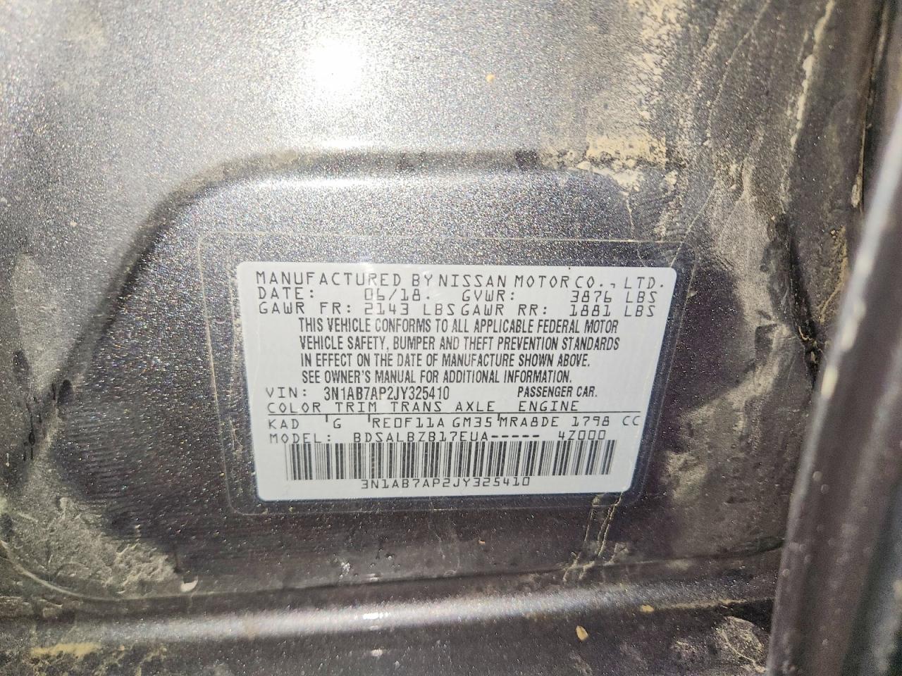 2018 NISSAN SENTRA