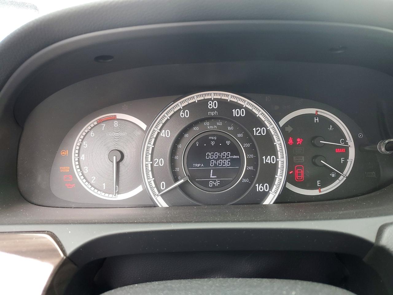 2016 HONDA ACCORD