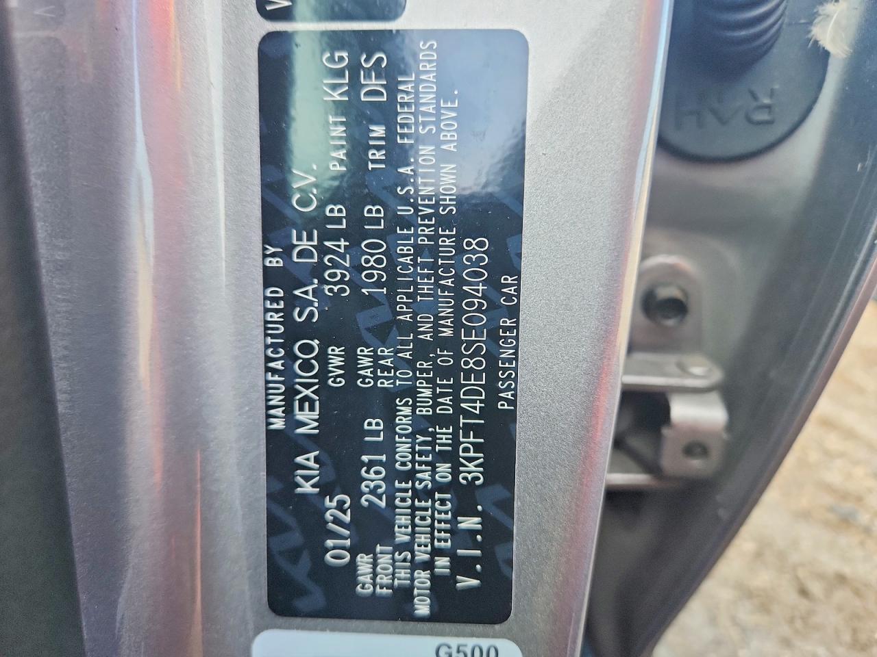 2025 KIA ALL OTHER