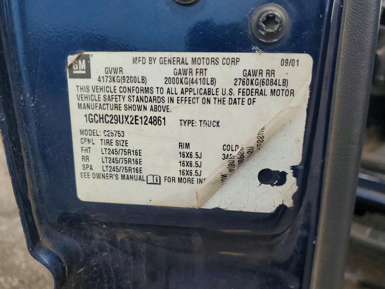 2002 CHEVROLET ALL Models