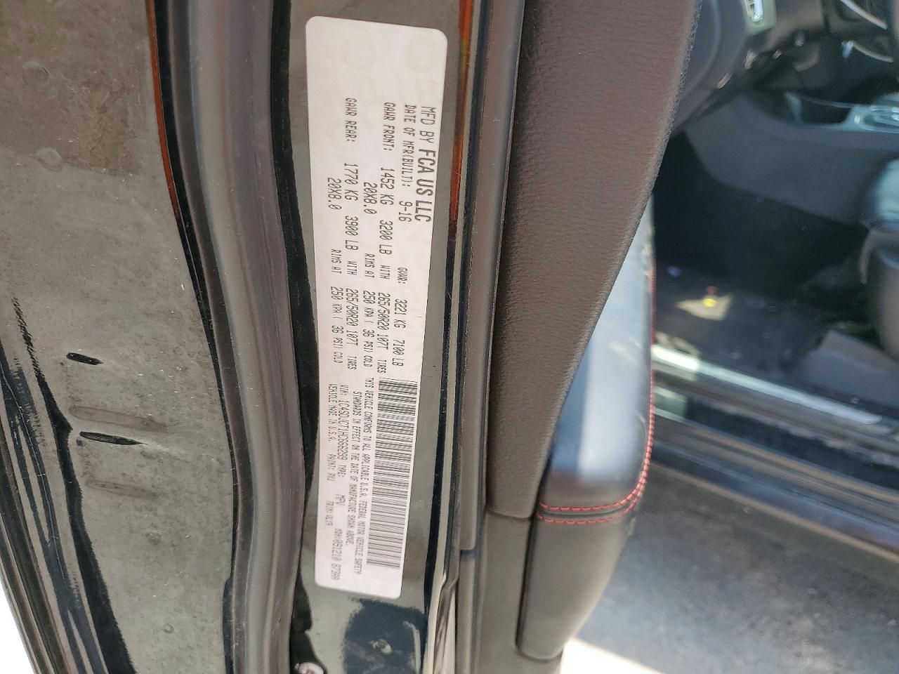 2017 DODGE DURANGO