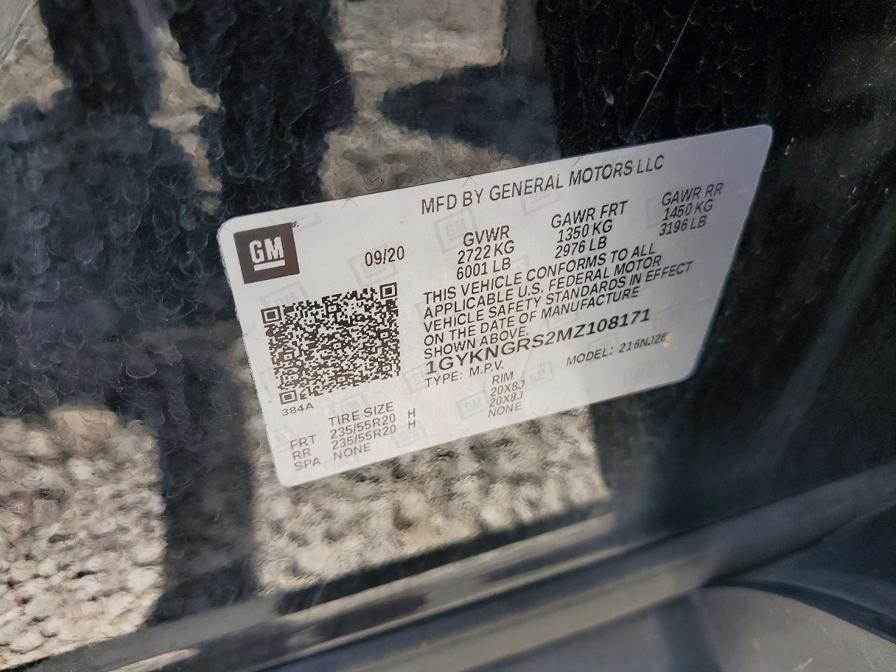2021 CADILLAC XT5