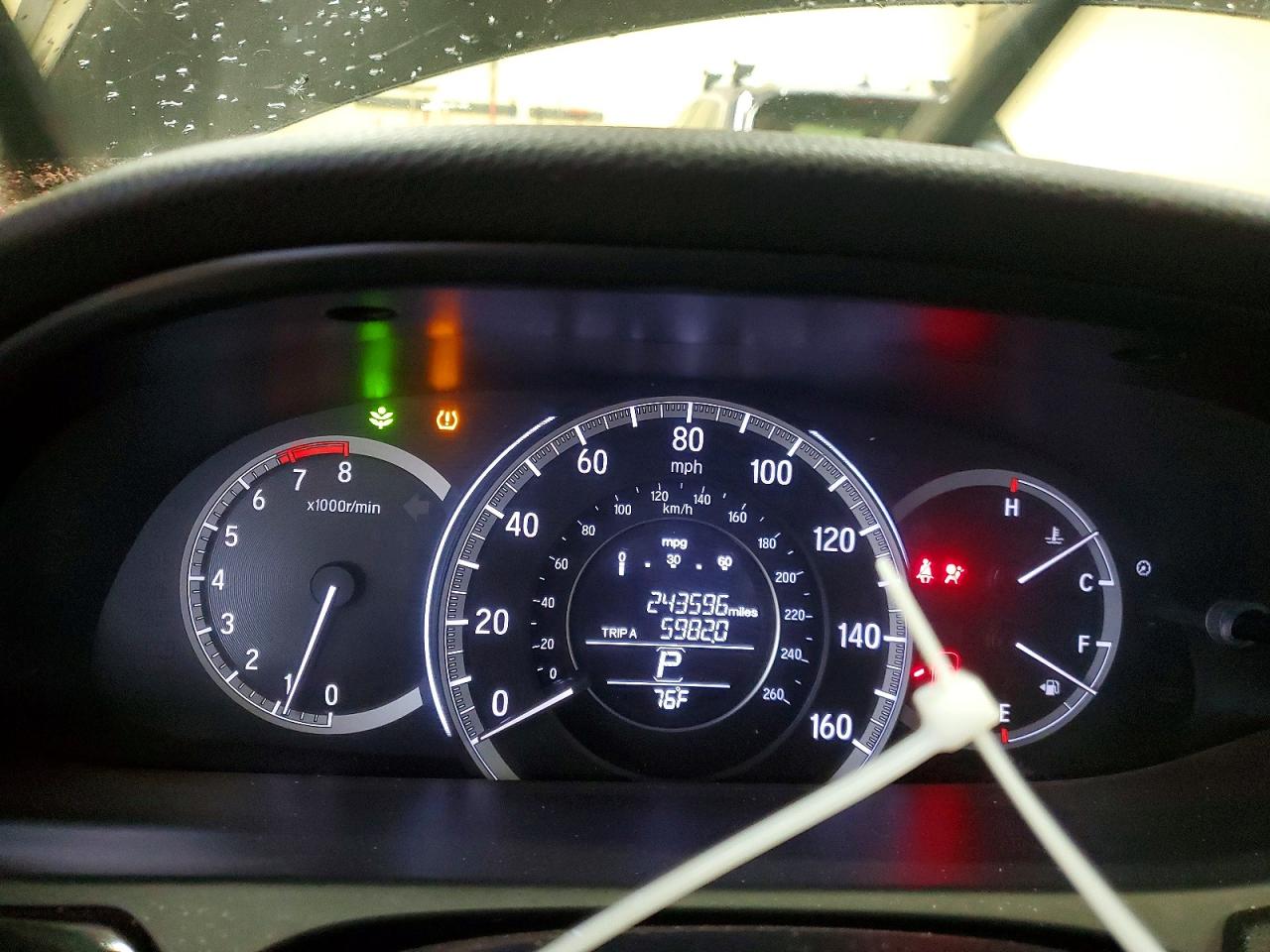 2016 HONDA ACCORD