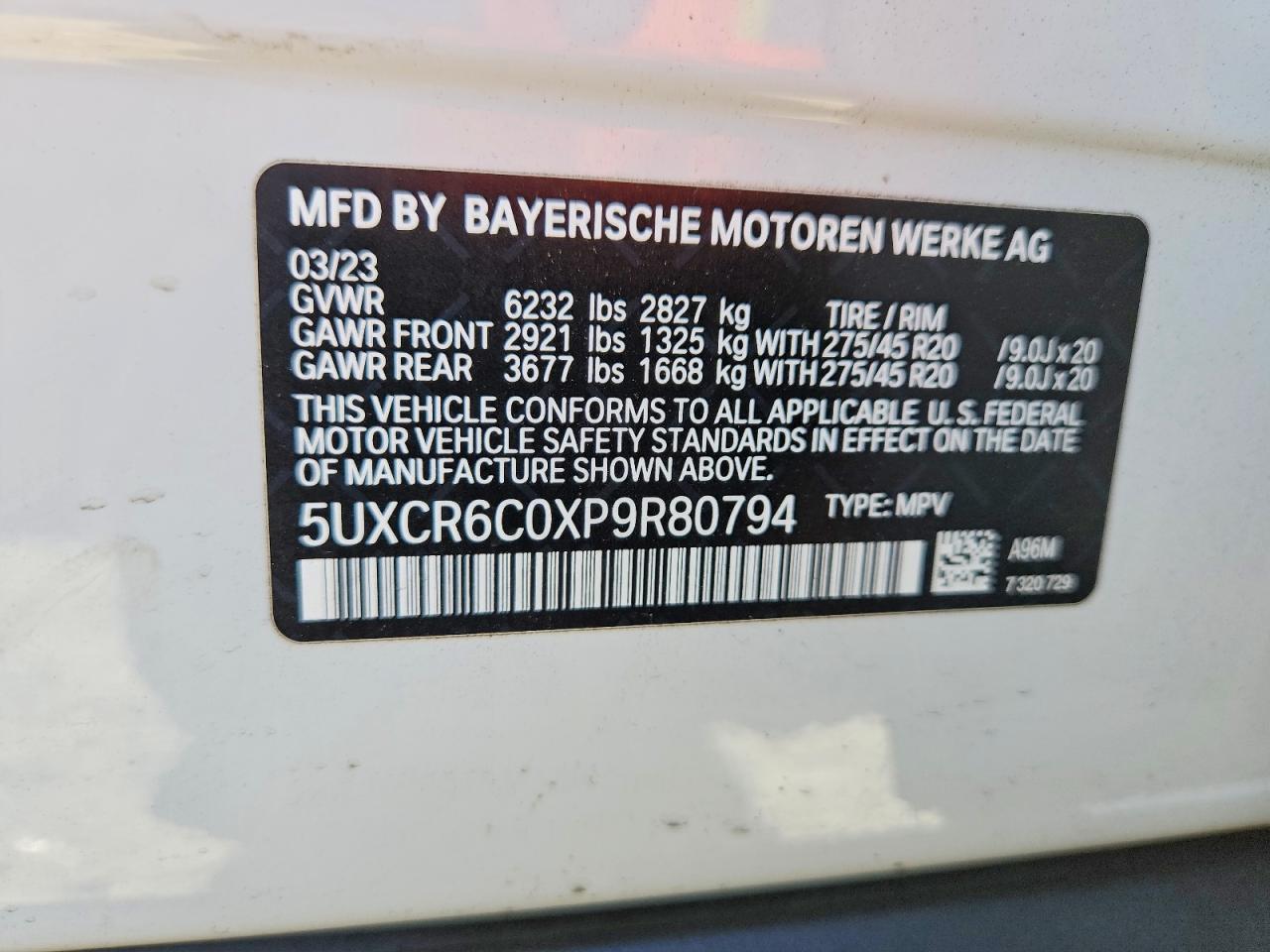 2023 BMW X5