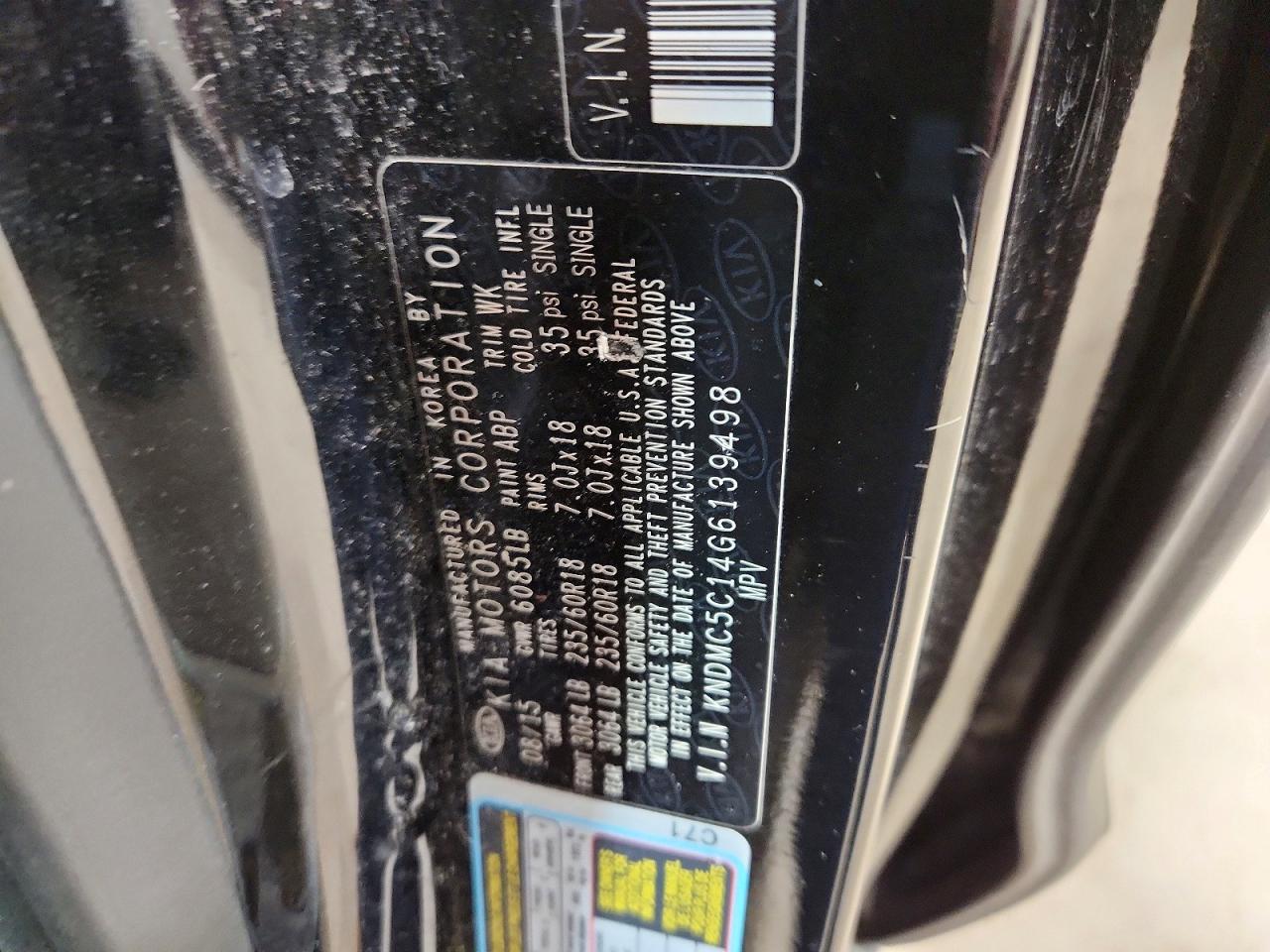 2016 KIA SEDONA