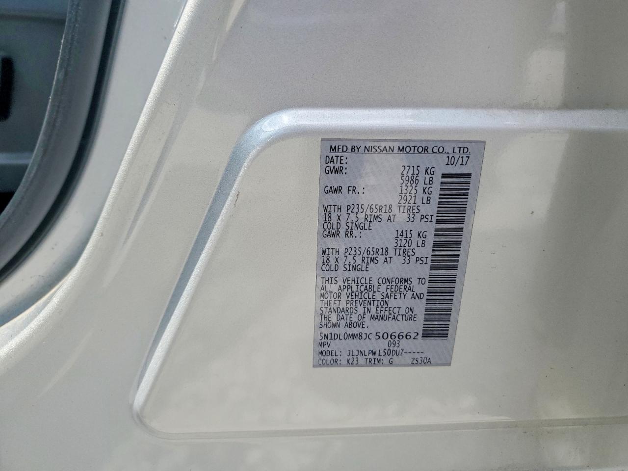 2018 INFINITI QX60