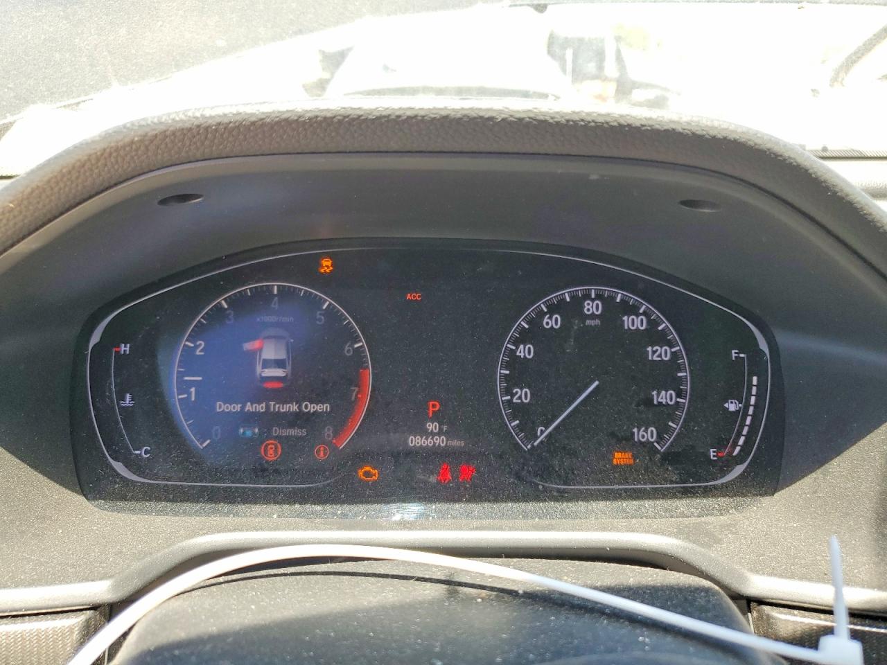 2019 HONDA ACCORD