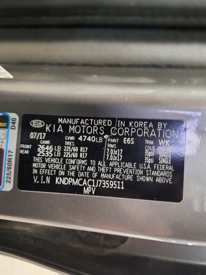2018 KIA SPORTAGE
