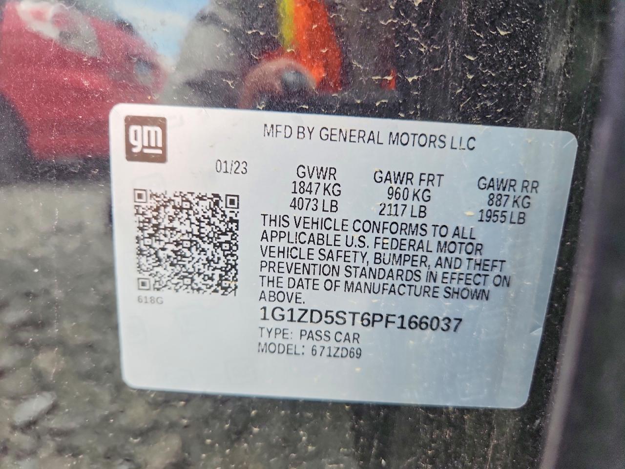 2023 CHEVROLET MALIBU