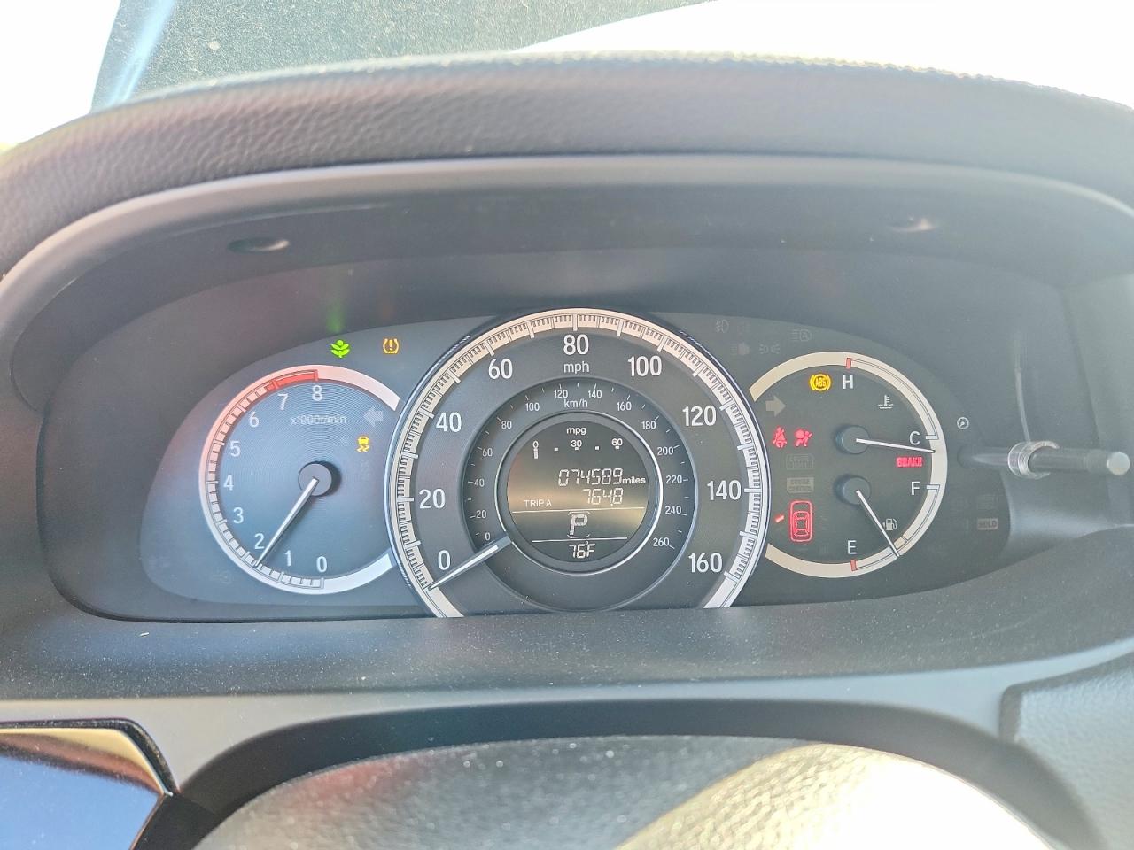 2016 HONDA ACCORD