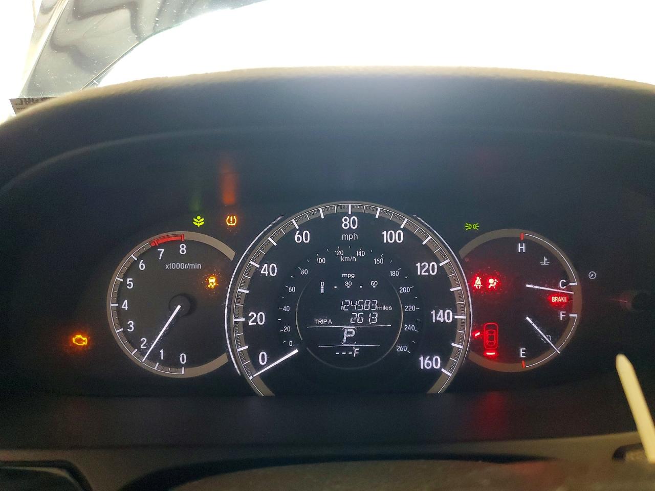 2016 HONDA ACCORD