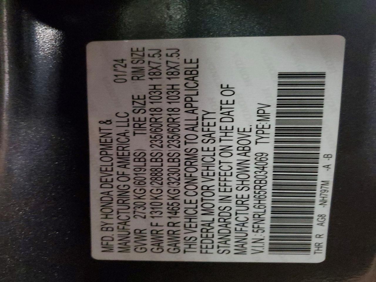 2024 HONDA ODYSSEY
