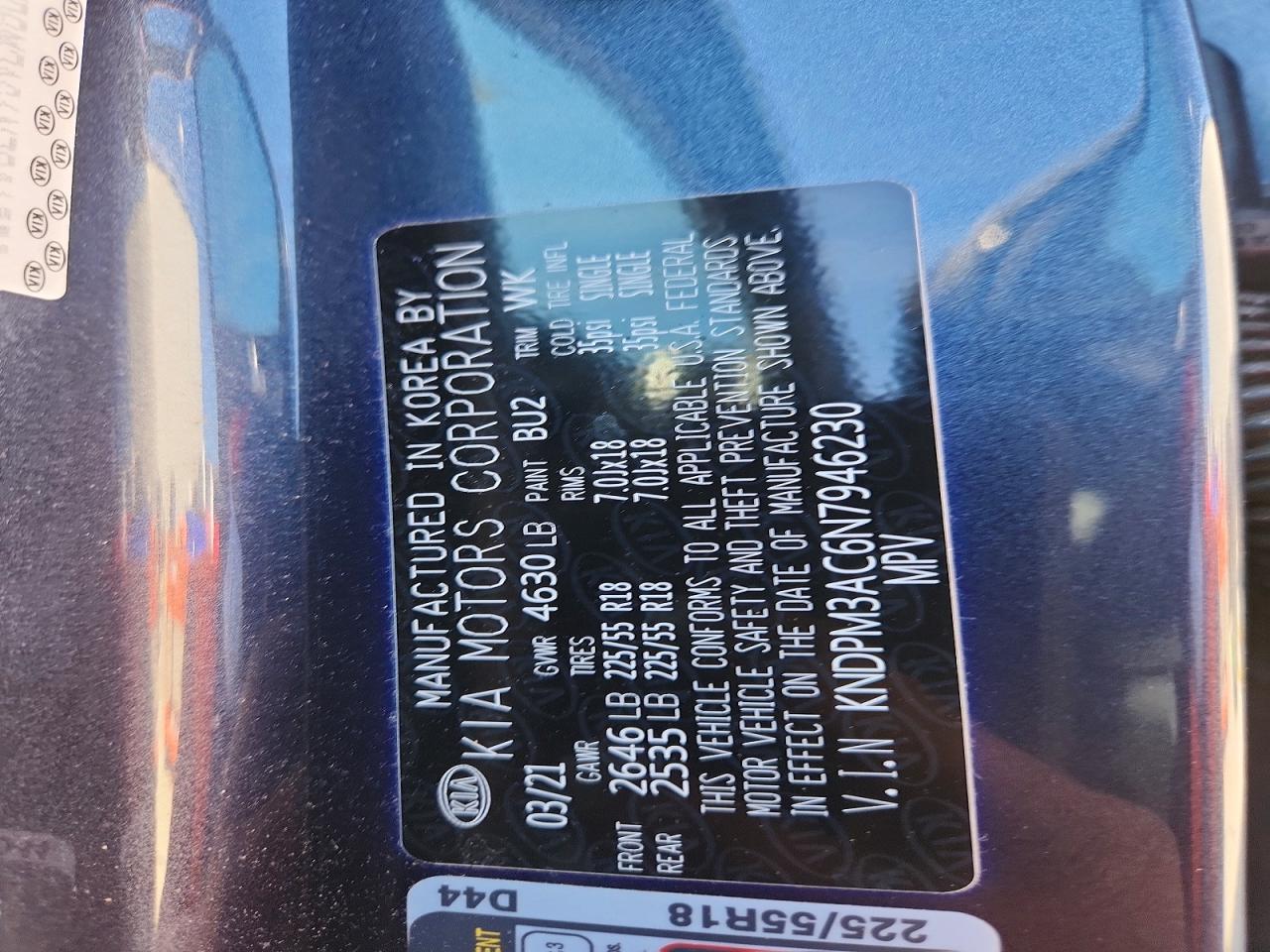 2022 KIA SPORTAGE