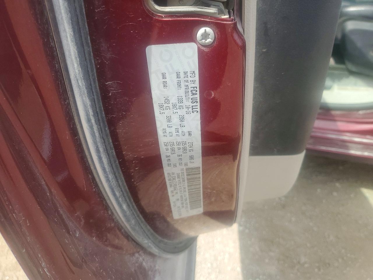 2017 CHRYSLER PACIFICA