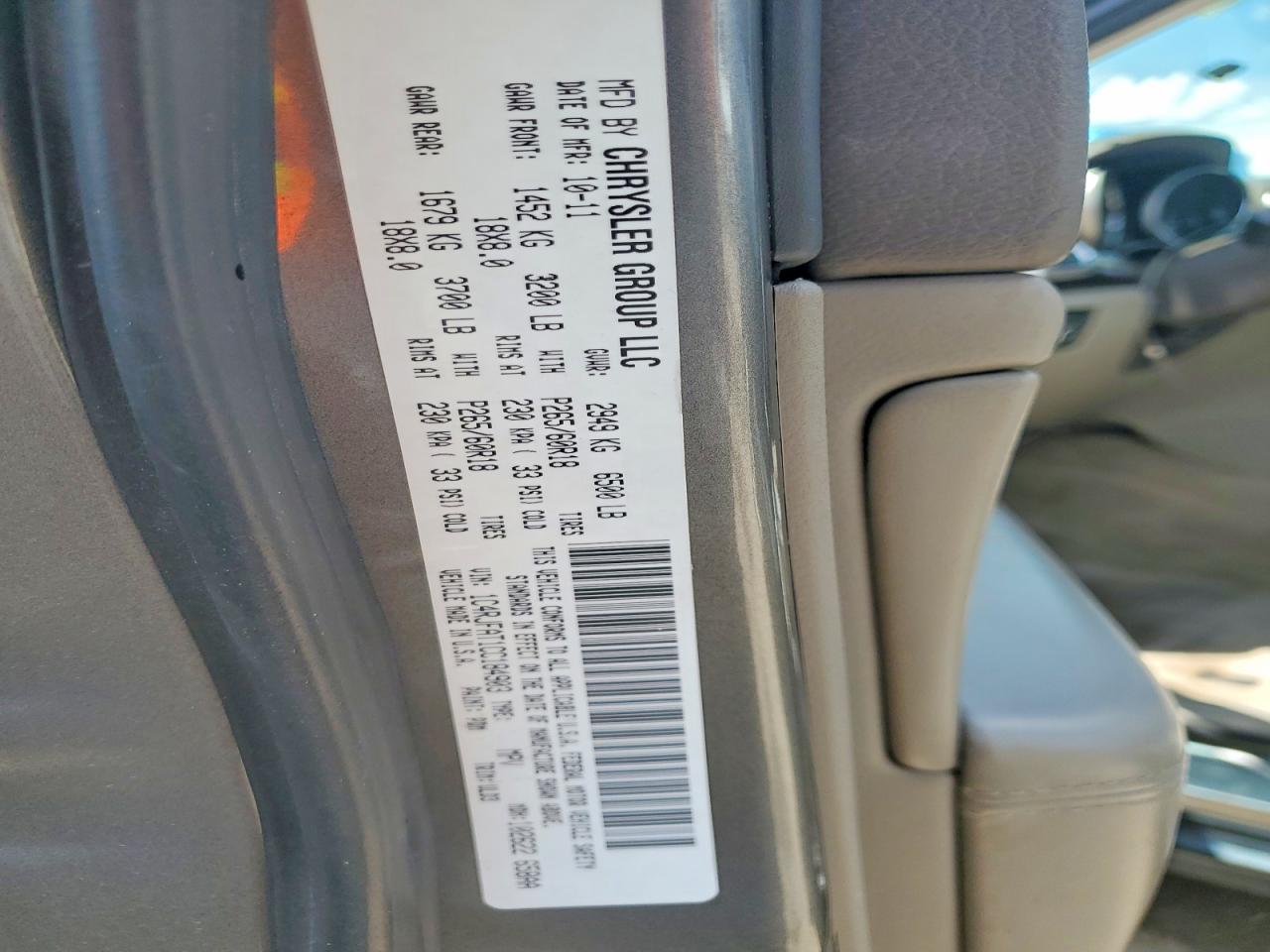 2012 JEEP CHEROKEE
