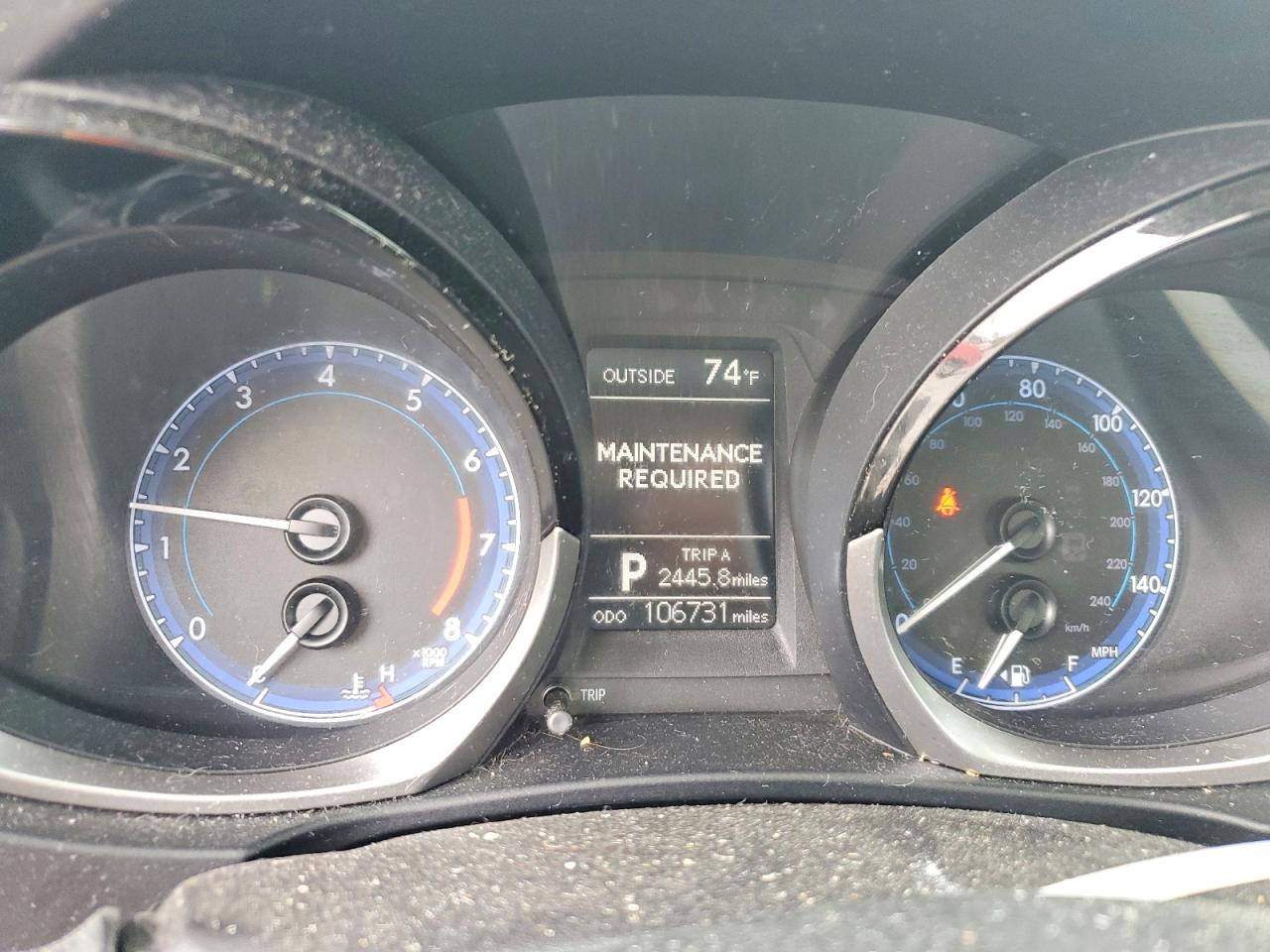 2015 TOYOTA COROLLA