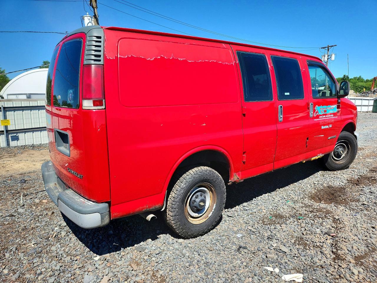 2001 CHEVROLET EXPRESS