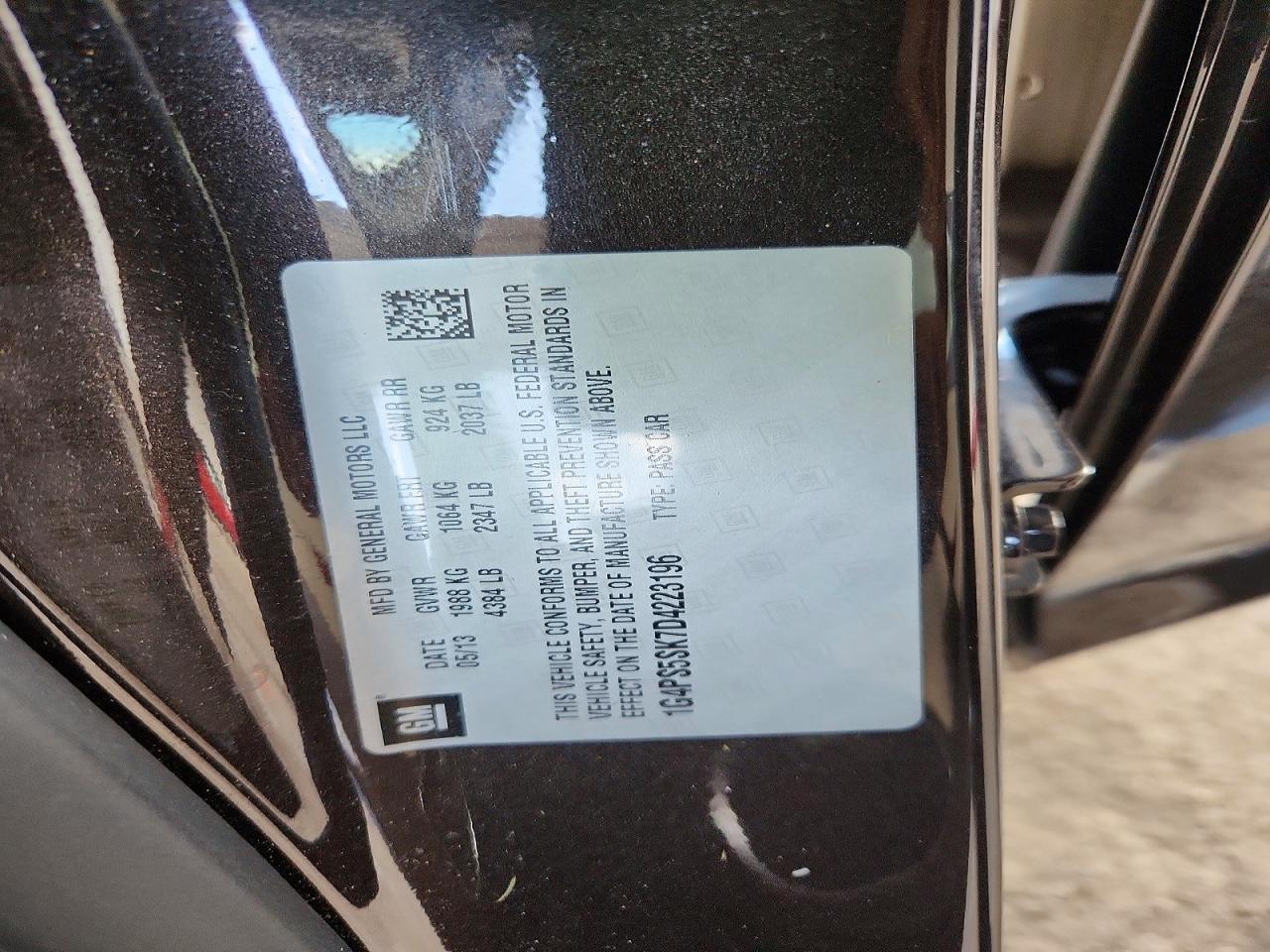 2013 BUICK VERANO