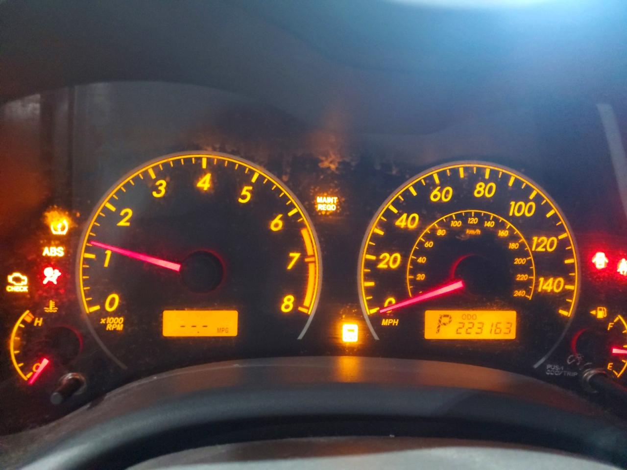 2010 TOYOTA COROLLA