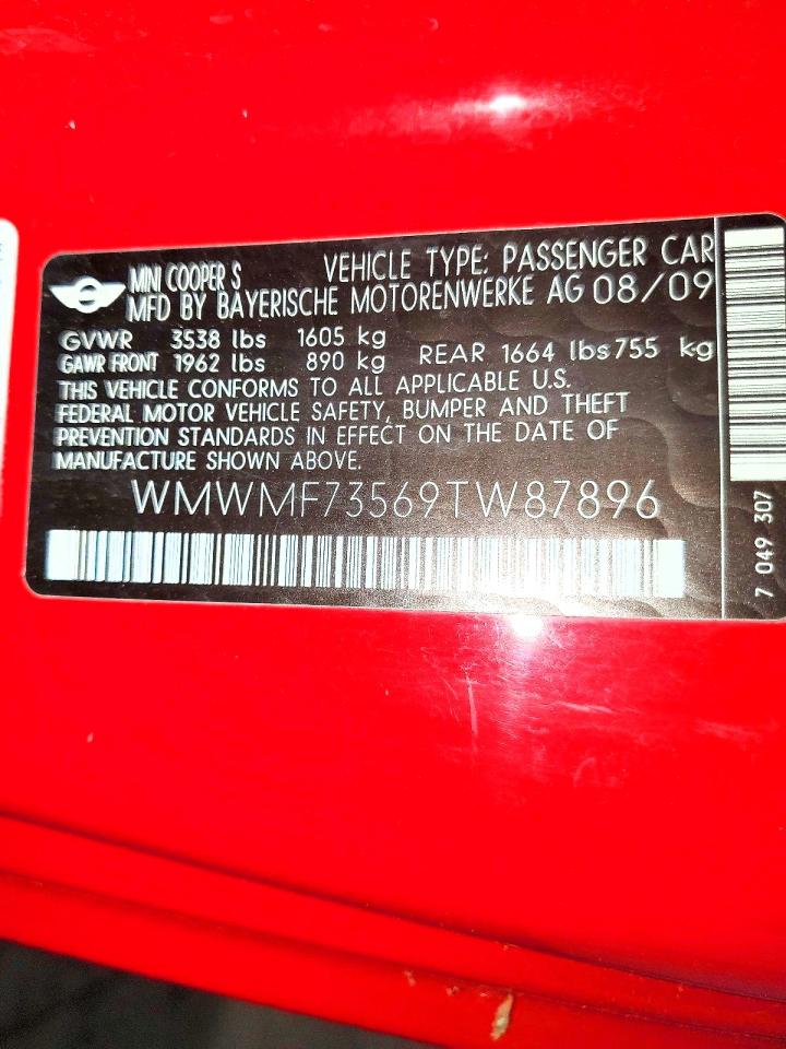 2009 MINI COOPER