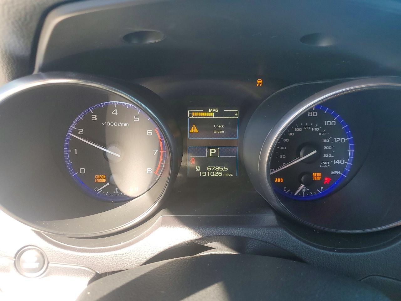 2015 SUBARU OUTBACK