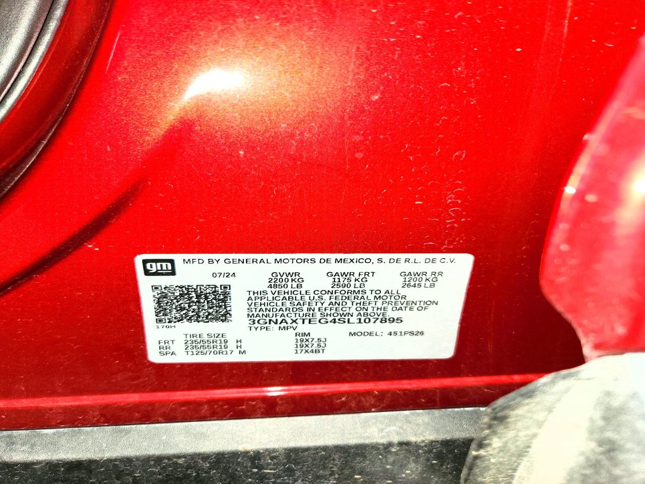 2025 CHEVROLET EQUINOX