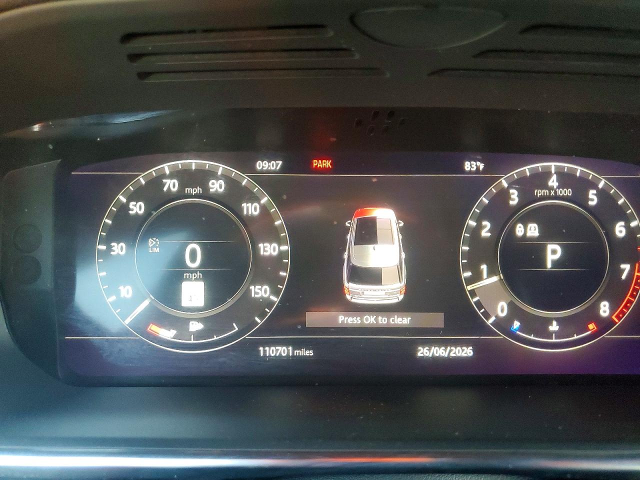 2019 LAND ROVER RANGEROVER