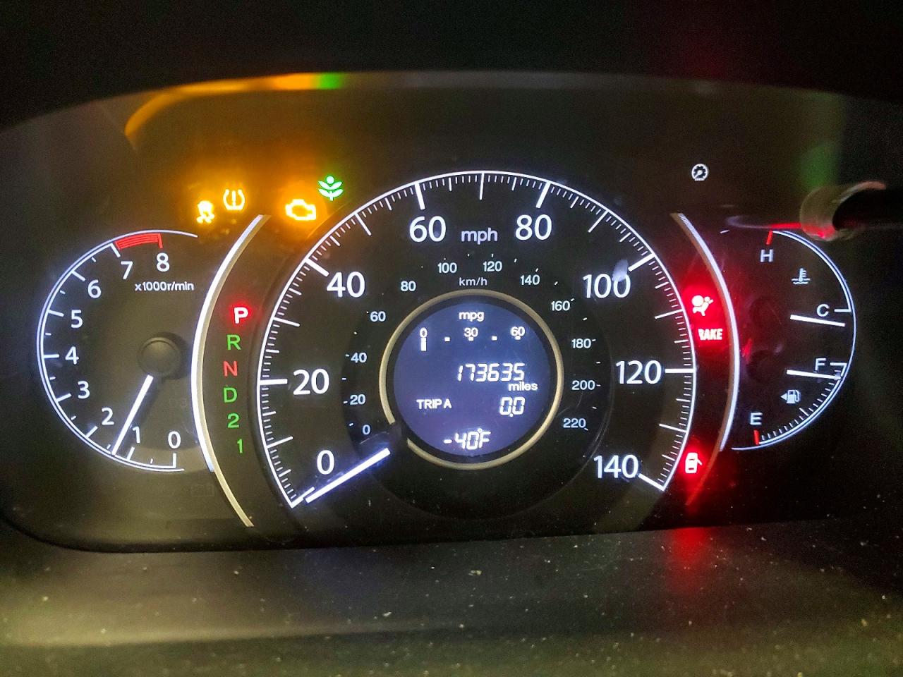 2012 HONDA CRV