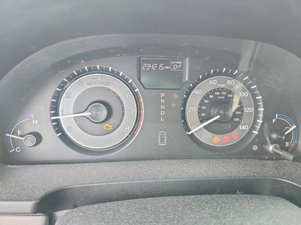 2012 HONDA ODYSSEY