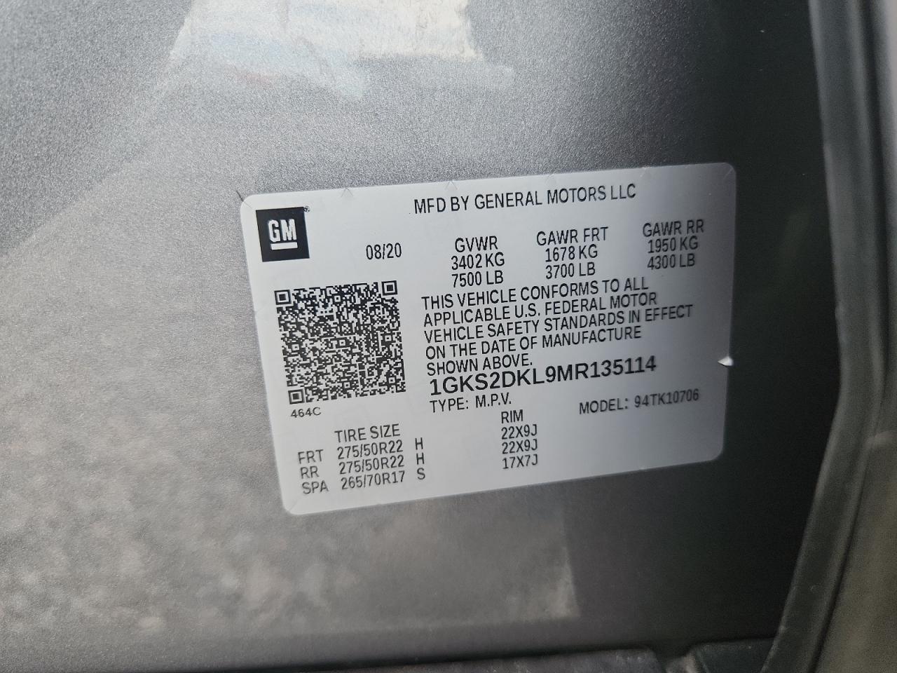 2021 GMC YUKON