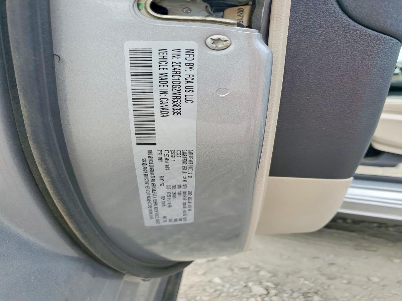 2021 CHRYSLER MINIVAN