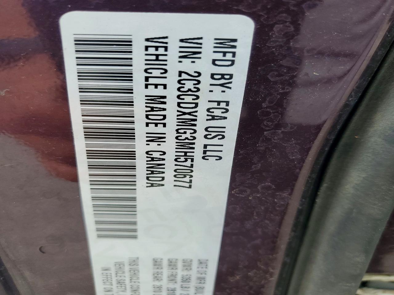 2021 DODGE CHARGER