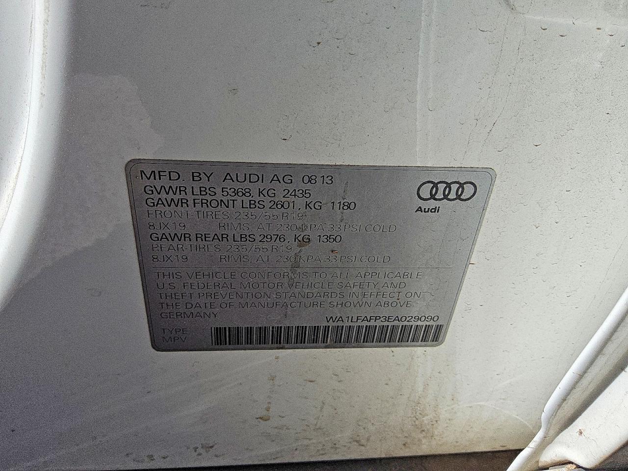 2014 AUDI Q5