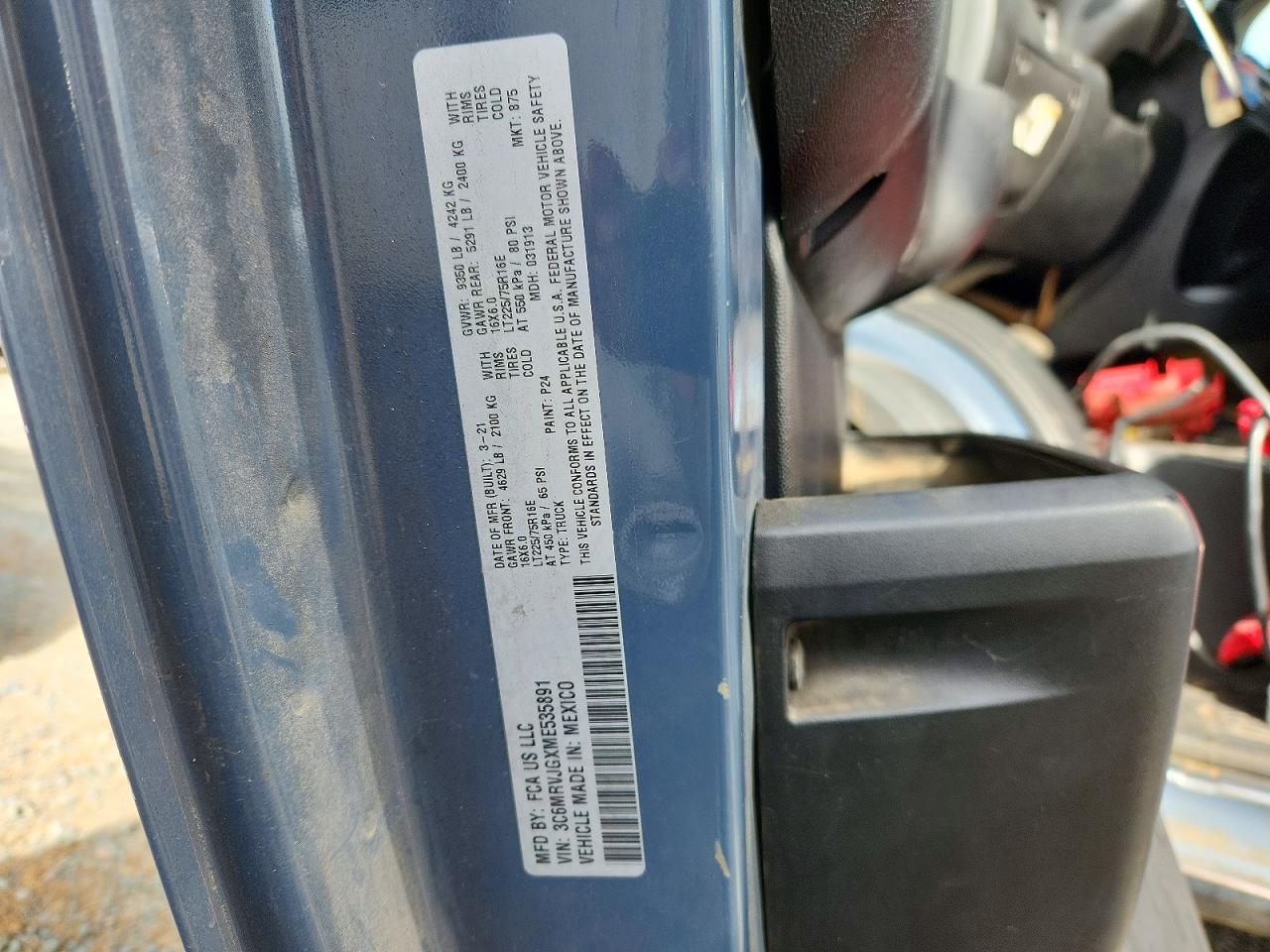 2021 RAM PROMASTER