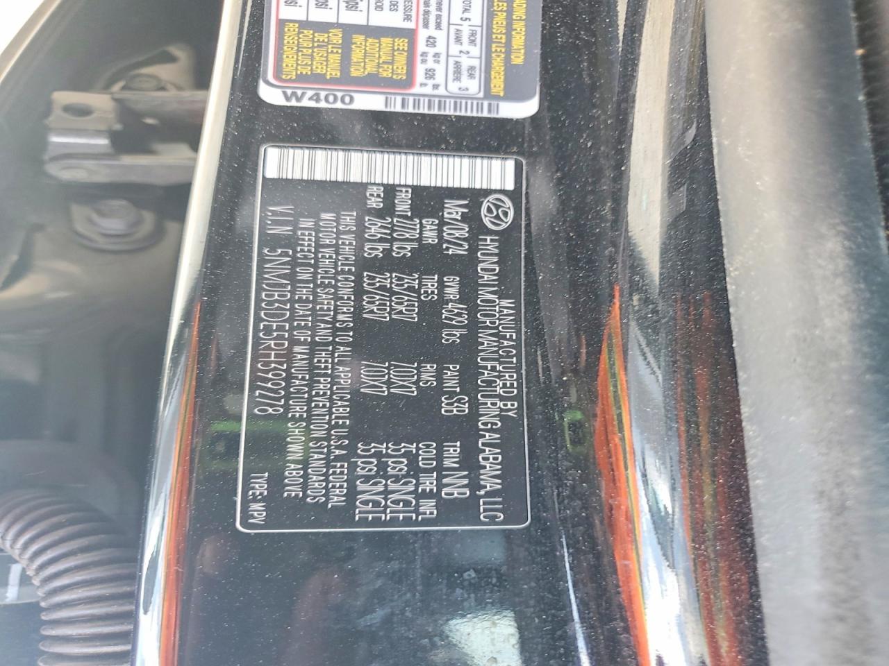 2024 HYUNDAI TUCSON