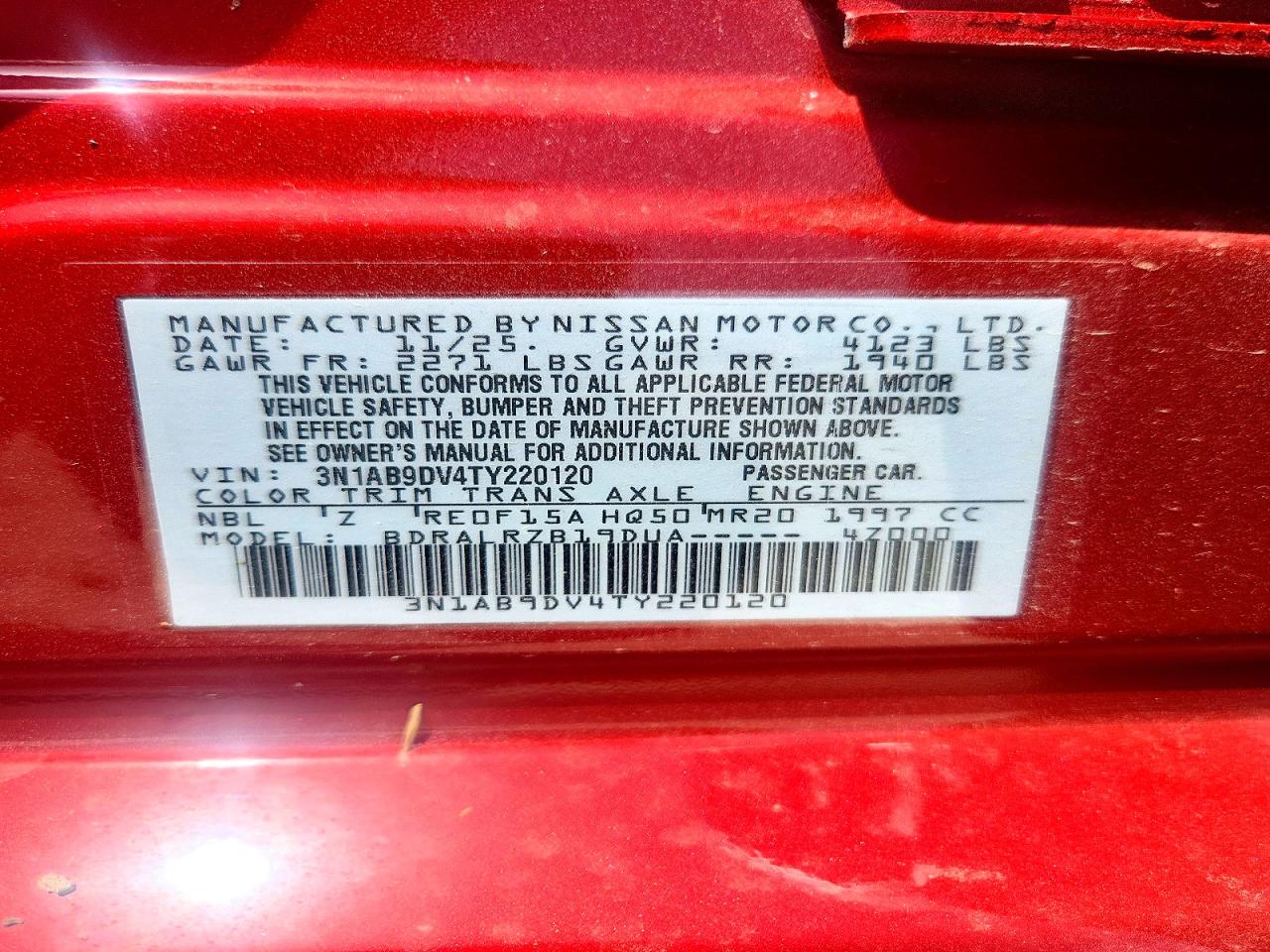2026 NISSAN SENTRA