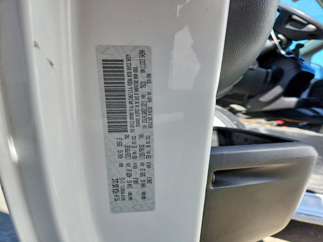 2016 RAM PROMASTER