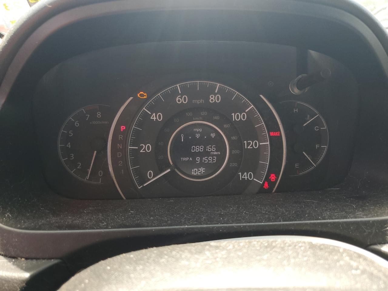 2012 HONDA CRV
