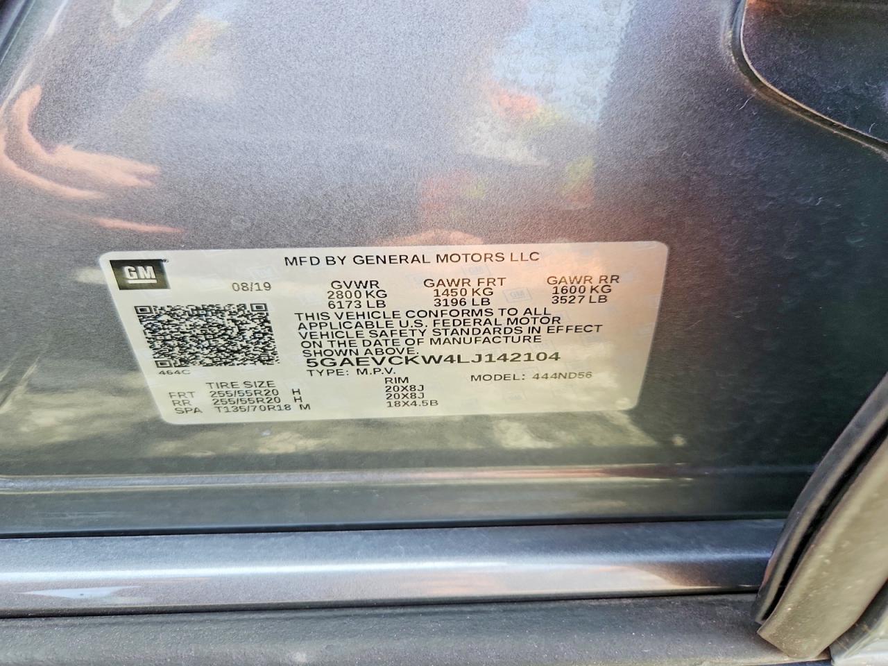 2020 BUICK ENCLAVE