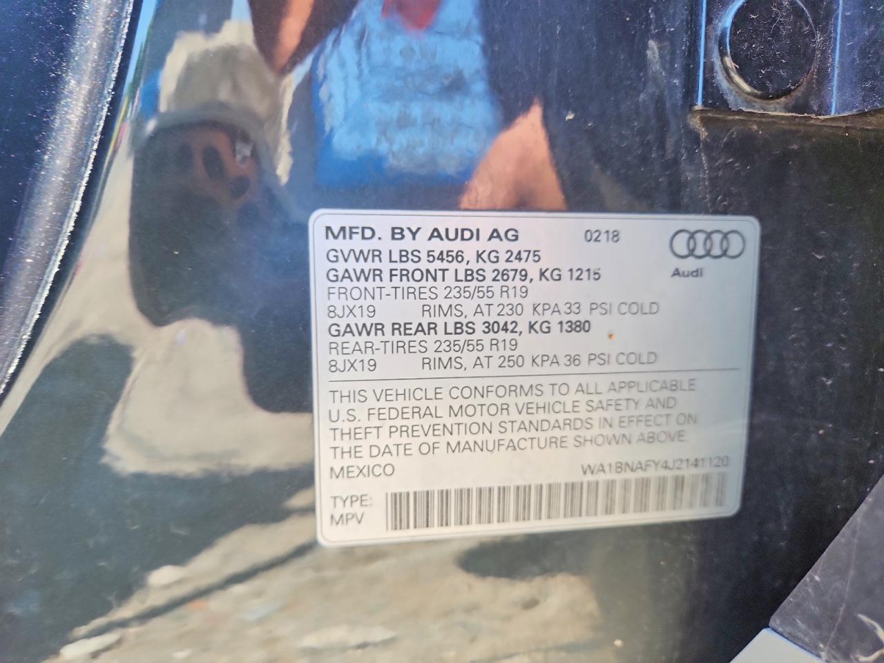 2018 AUDI Q5